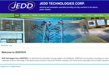 Tablet Screenshot of jeddtech.com